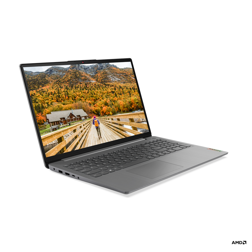 Lenovo IdeaPad 3 15ALC6 laptop, 15,6 FHD, Ryzen 7 5700U, 8 GB, 512 GB SSD, szürke