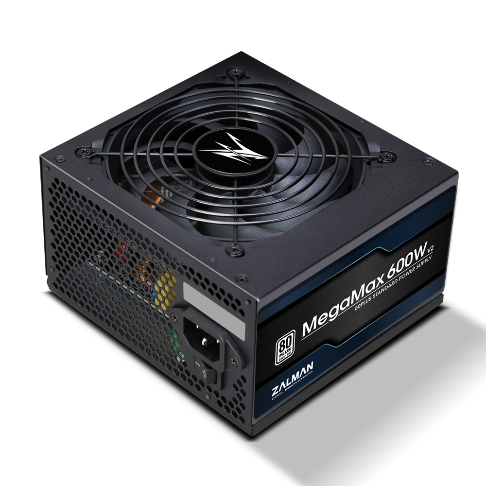 Zalman MegaMax ZM600-TXII V2 600 W tápegység, 80 Plus