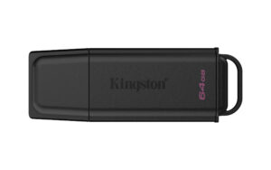 Kingston DataTraveler Exodia 64 GB pendrive, USB 3.2, fekete
