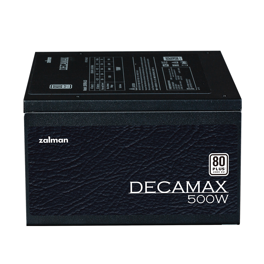 Zalman Decamax ZM500-LX3 500 W tápegység, 80 Plus 5