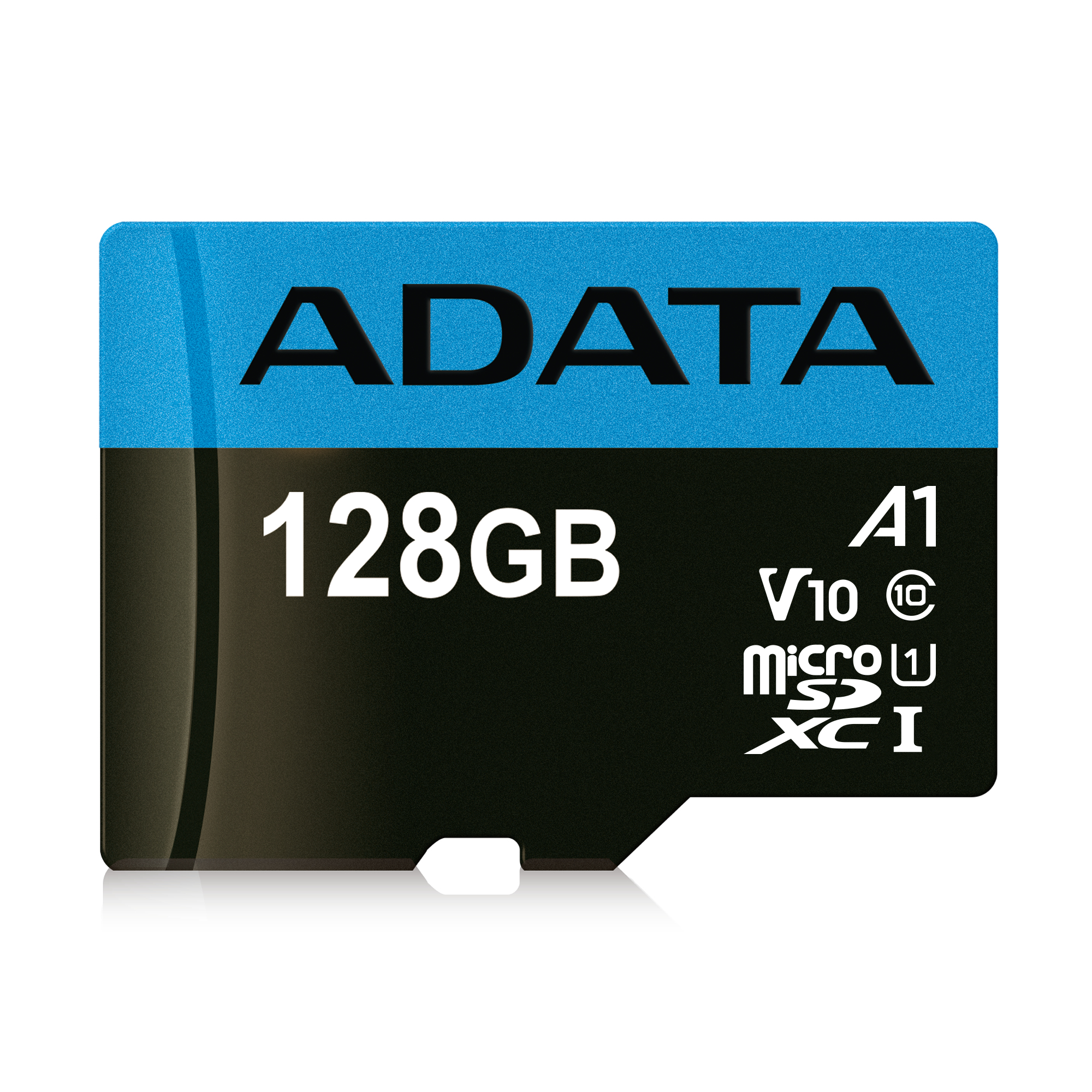 ADATA Premier 128 GB microSDXC kártya, A1 V10, adapterrel