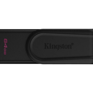 Kingston DataTraveler Exodia S 64 GB pendrive, USB 3.2, fekete
