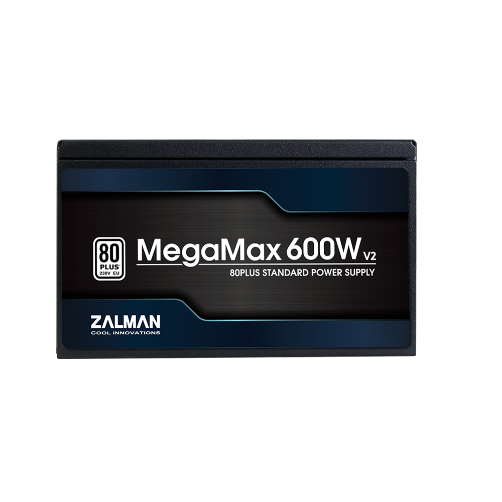 Zalman MegaMax ZM600-TXII V2 600 W tápegység, 80 Plus 3