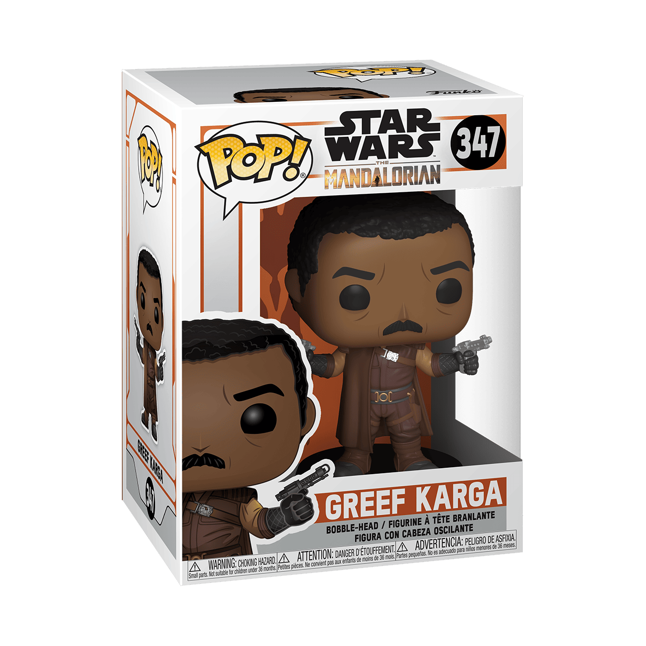 Funko POP! Star Wars The Mandalorian Greef Karga figura #347