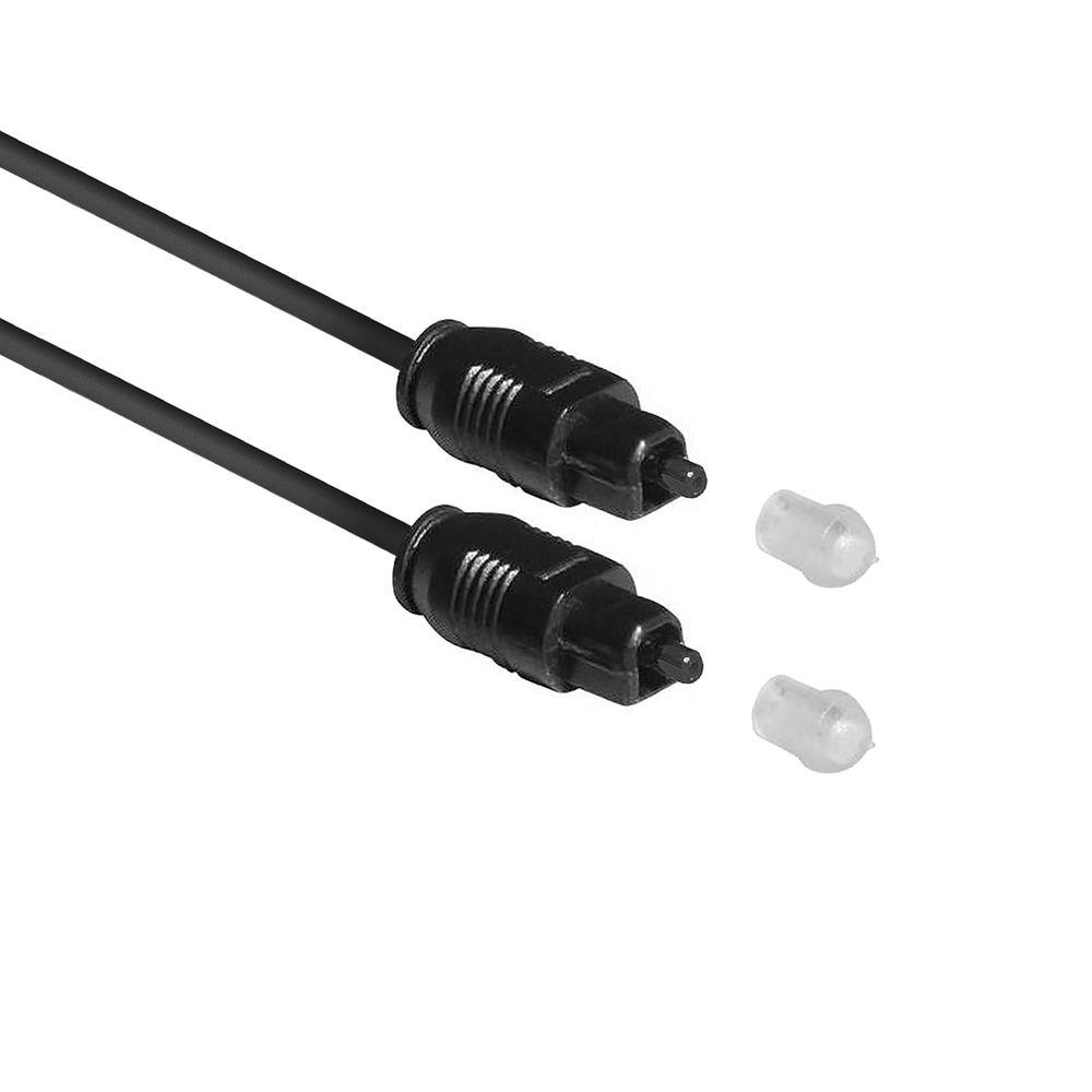 ACT AC3690 audio kábel 1,2 M Toslink (digitális optikai) kábel Fekete
