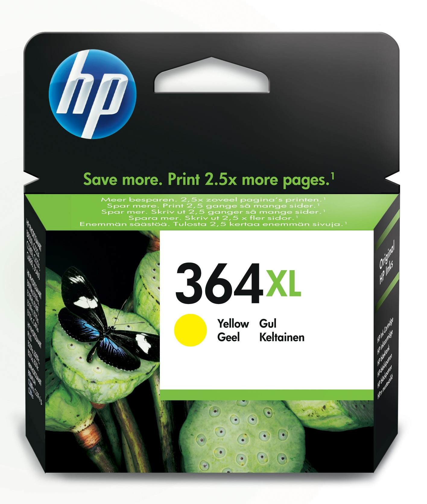 HP 364XL (CB325EE) sárga tintapatron, eredeti