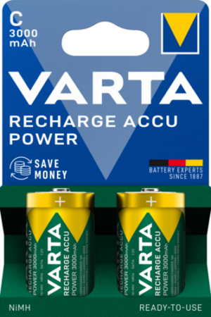 Varta Recharge Accu Power HR14 C akkumulátor, 3000 mAh
