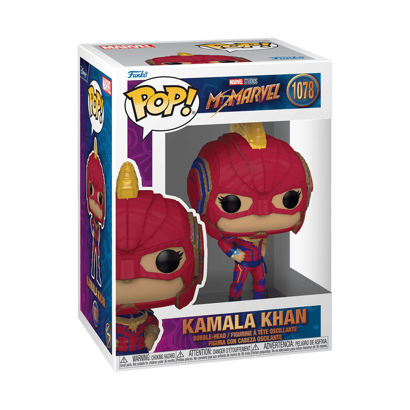 Funko POP! figura, Marvel Ms. Marvel, Kamala Khan (1078)