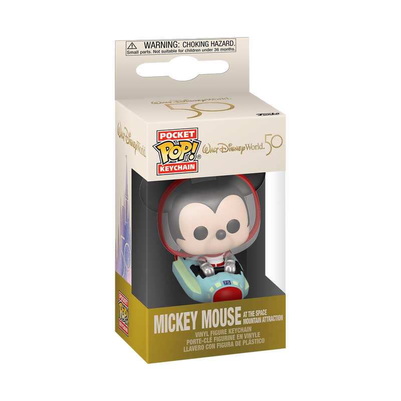 Funko Pocket POP! kulcstartó, Mickey egér a Space Mountain attrakción
