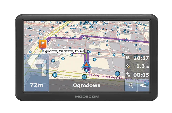 Modecom FreeWAY CX 7.4 GPS navigáció, 7", MapFactor Európa térkép