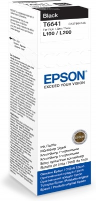 Epson T6641 eredeti fekete tinta, 70 ml (L-sorozat)