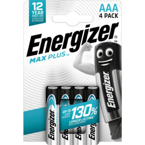 Energizer Max Plus AAA alkáli mikroelem, 4 db