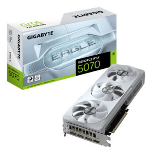 GIGABYTE GeForce RTX 5070 EAGLE OC ICE SFF 12 GB GDDR7 videókártya