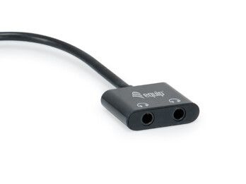 Equip 133469 USB-C - 2x 3,5 mm jack átalakító DAC-kal, 15 cm 2