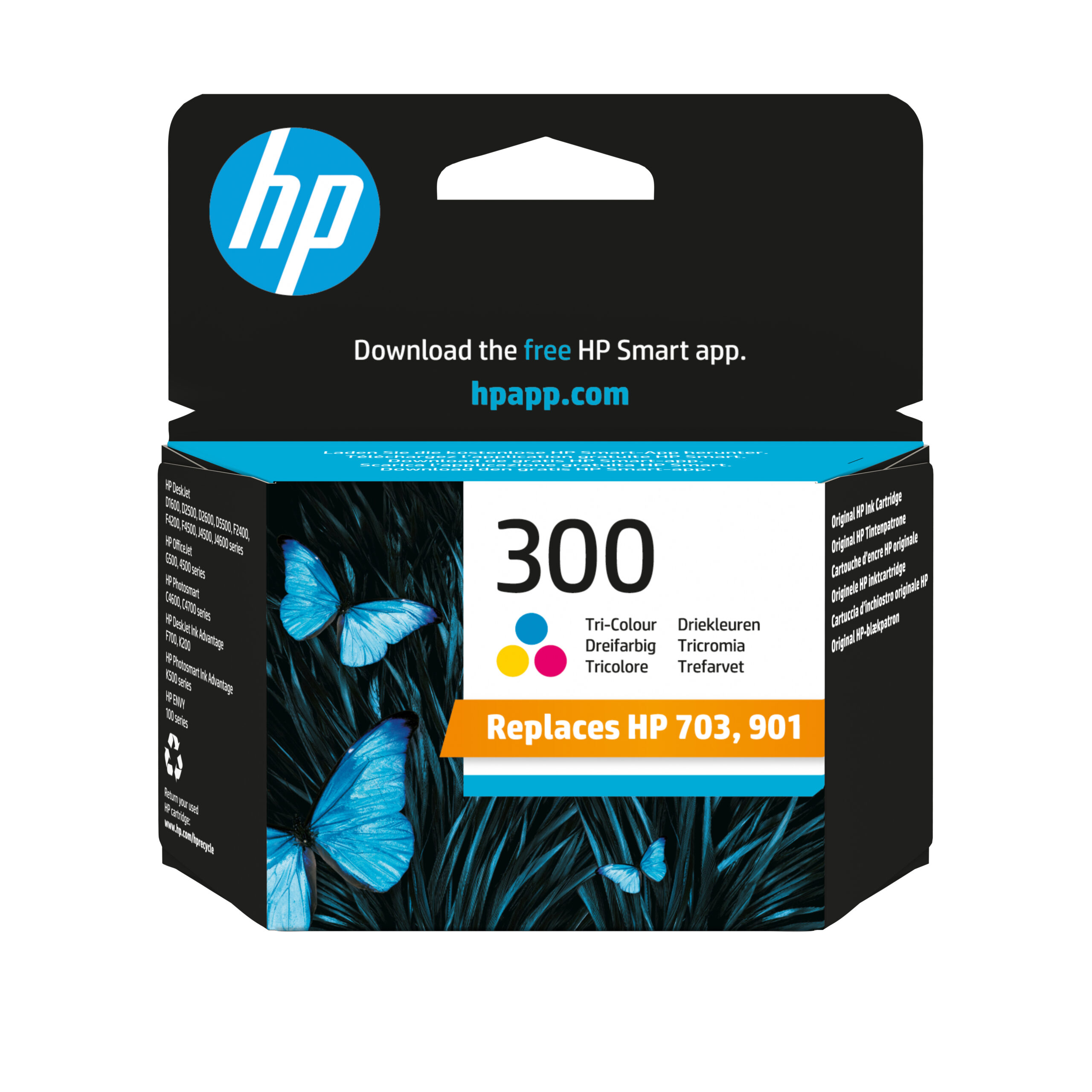 HP 300 színes tintapatron (eredeti)