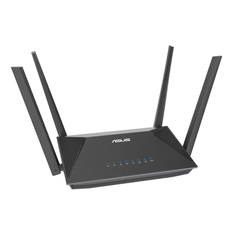 ASUS RT-AX52 AX1800 AiMesh vezetéknélküli router Gigabit Ethernet Kétsávos (2,4 GHz / 5 GHz) Fekete 3