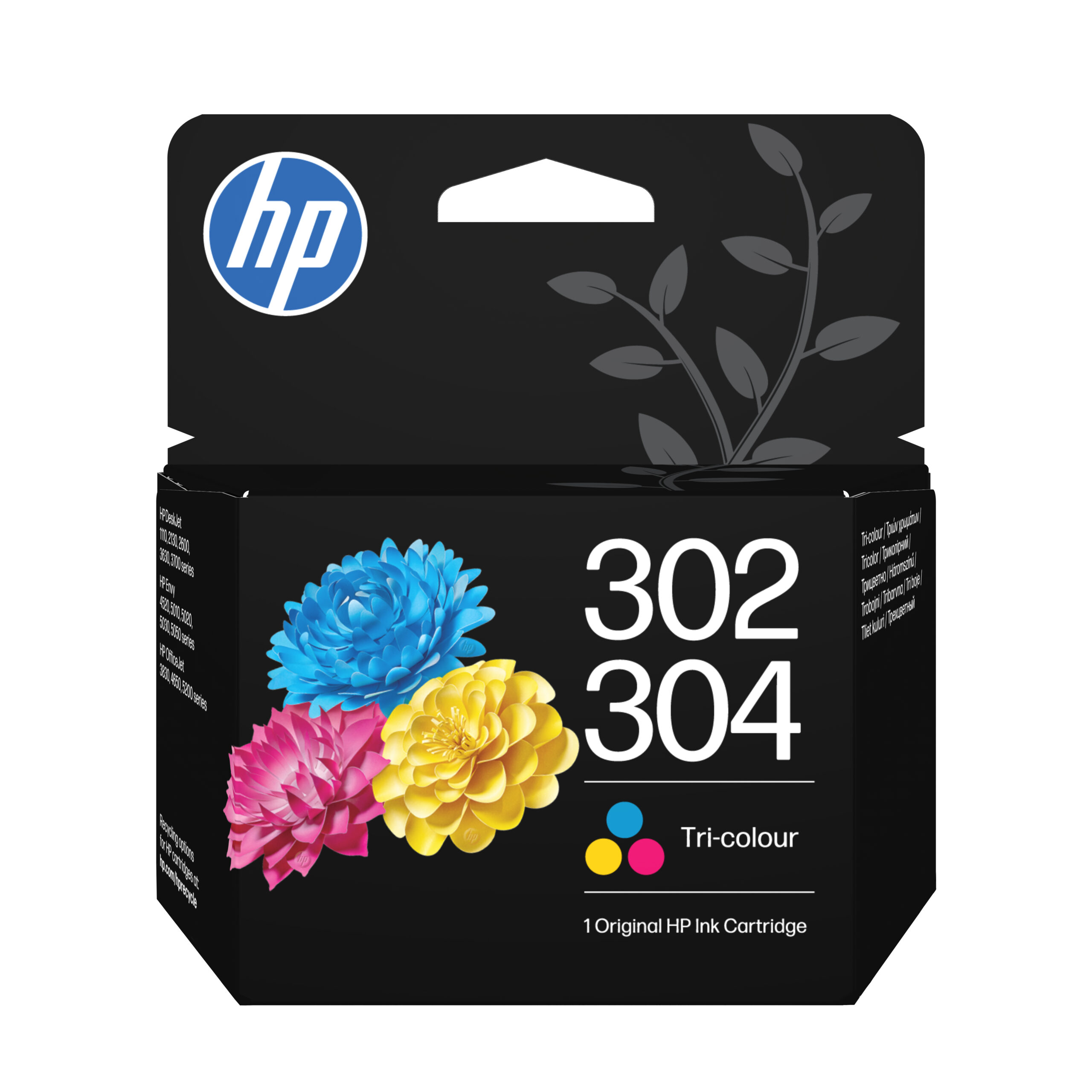 HP 302/304 színes tintapatron (eredeti)