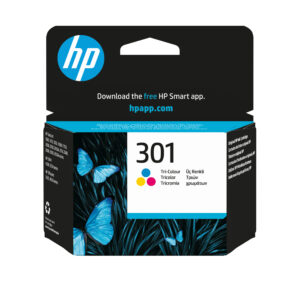 HP 301 eredeti háromszínű tintapatron (CH562EE), kb. 150 oldal