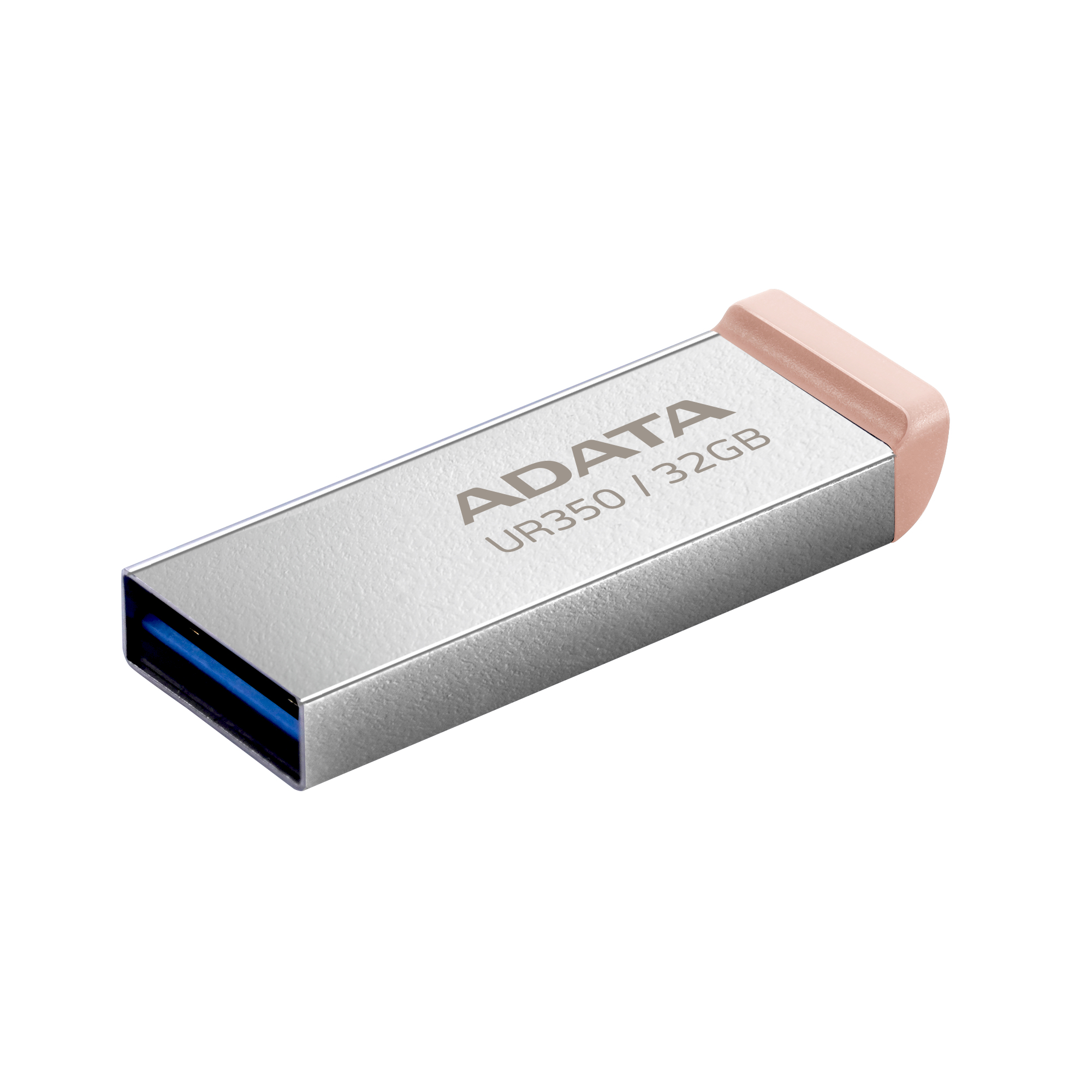 ADATA UR350 32 GB fémházas pendrive, USB 3.2, barna 3