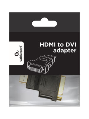 Cablexpert HDMI - DVI adapter, aranyozott (A-HDMI-DVI-3)