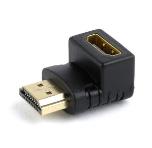 Gembird HDMI 90 fokos sarokadapter, lefelé, fekete