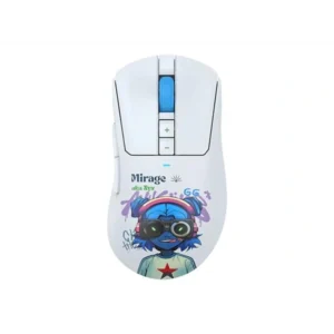 A4-Tech Bloody R73 Ultra Duo Nyx Mirage vezeték nélküli fehér gamer egér