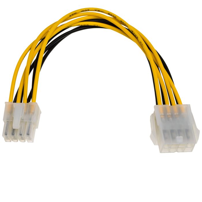Akyga AK-CA-08 EPS 8 pin tápkábel hosszabbító, 20 cm