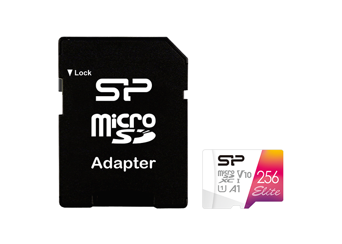 Silicon Power Elite microSDXC kártya, 64 GB, Class 10, adapterrel