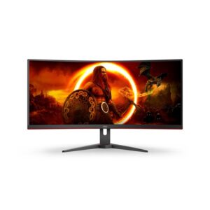 AOC 34" CU34G2XE/BK UWQHD VA 144Hz DP/HDMI/USB ívelt gamer monitor