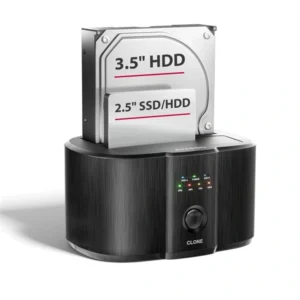 AXAGON ADSA-SC USB-C 5Gbps dokkoló állomás 2x 2,5"/3,5" SSD/HDD-hez