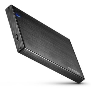 AXAGON EE25-XA6C ALINE box fekete külső alumínium 2,5" HDD/SSD ház