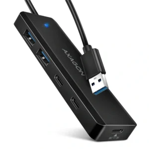 AXAGON HUE-C2A USB-A 5Gbps utazó hub