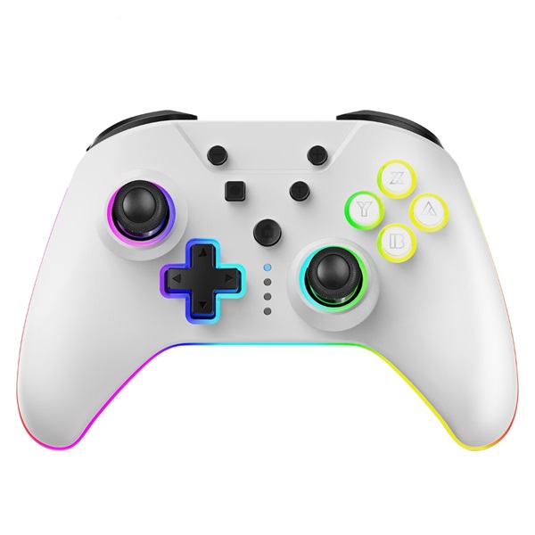 Armor3 M07619-WHHE NuRival Nintendo Switch/OLED vezeték nélküli Hall Effect Stick fehér kontroller