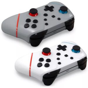 Armor3 M07467-WHWS NuChamp Nintendo Switch vezeték nélküli fehér-ezüst kontroller csomag (2db)