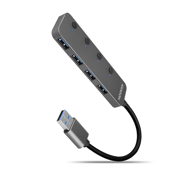 Axagon HUE-MSA 4 portos USB3.0 hub