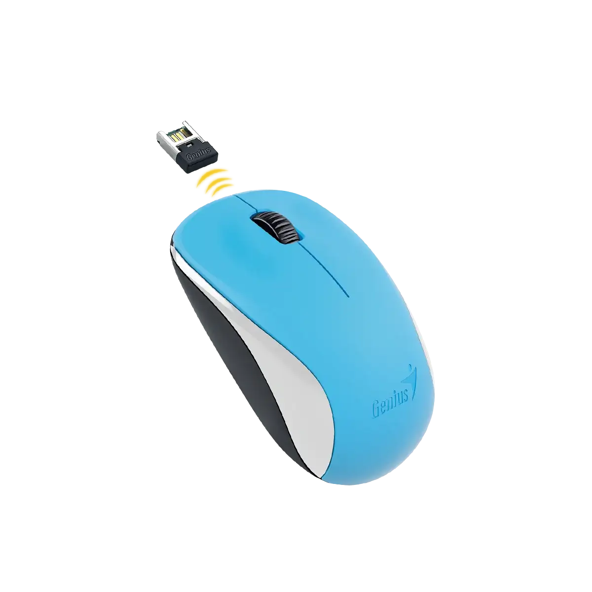 Genius NX-7000 vezeték nélküli egér, BlueEye, 1200 DPI, kék - Image 2
