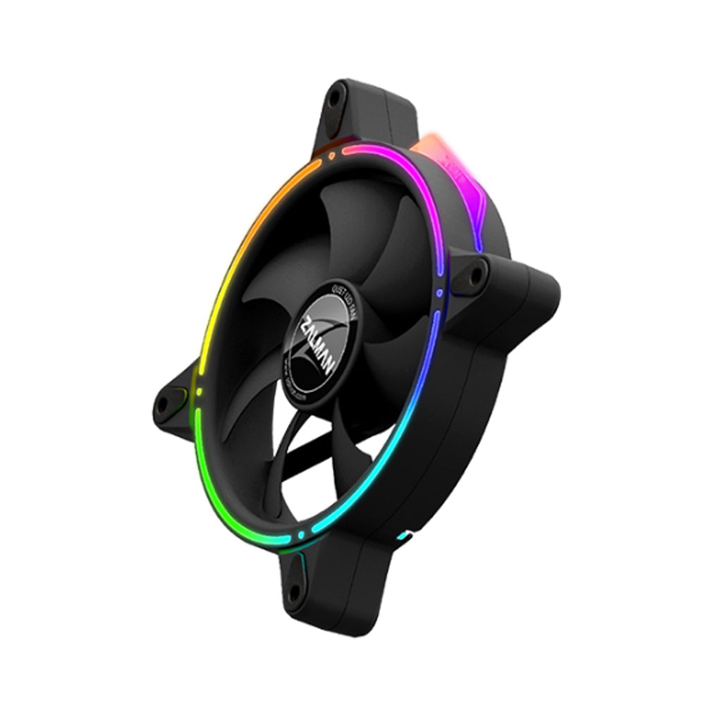 Zalman ZM-RFD120A címezhető RGB házventilátor, 120 mm, hidraulikus csapággyal - Image 2