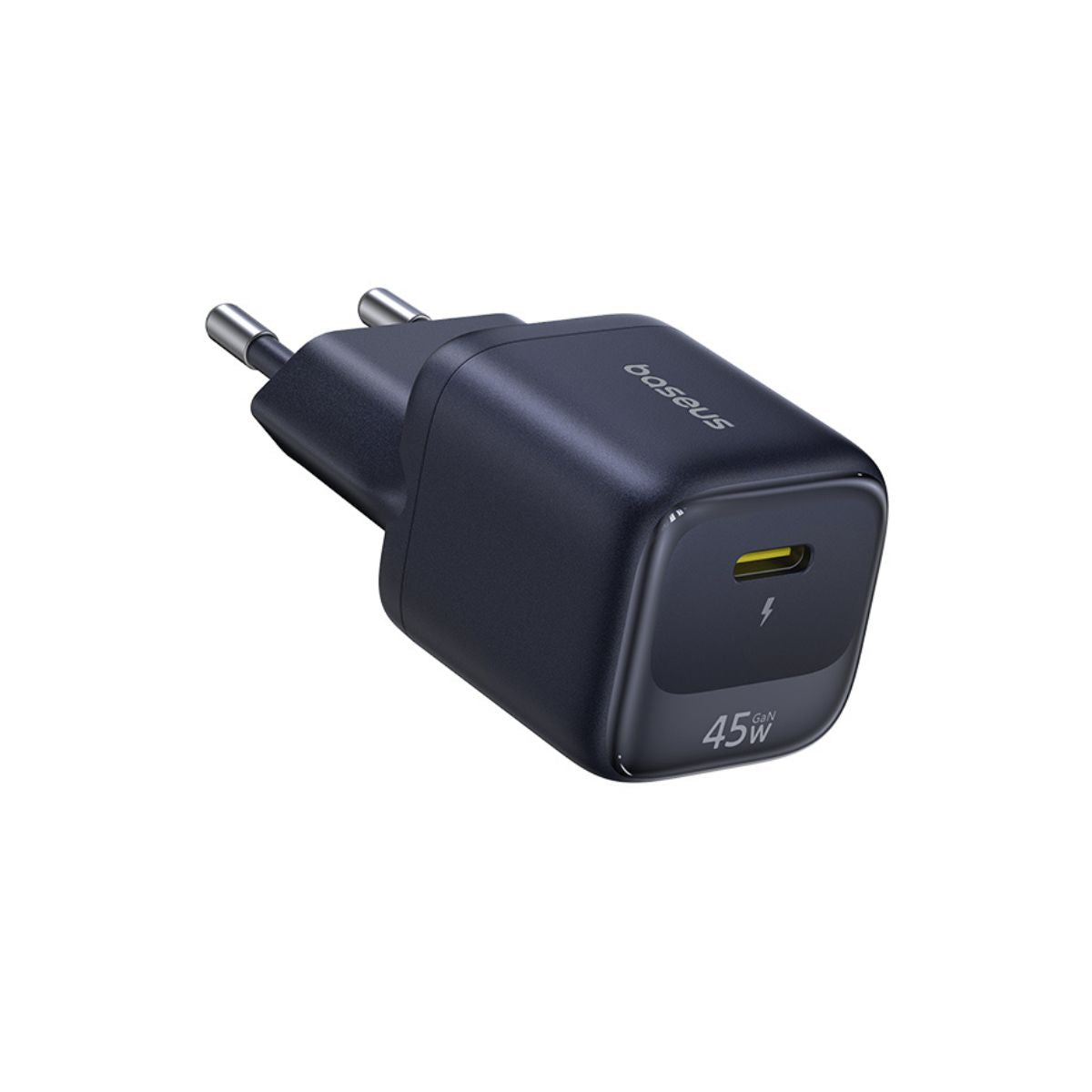 Baseus EnerFill FN22 GaN hálózati gyorstöltő, 45 W, USB-C, fekete