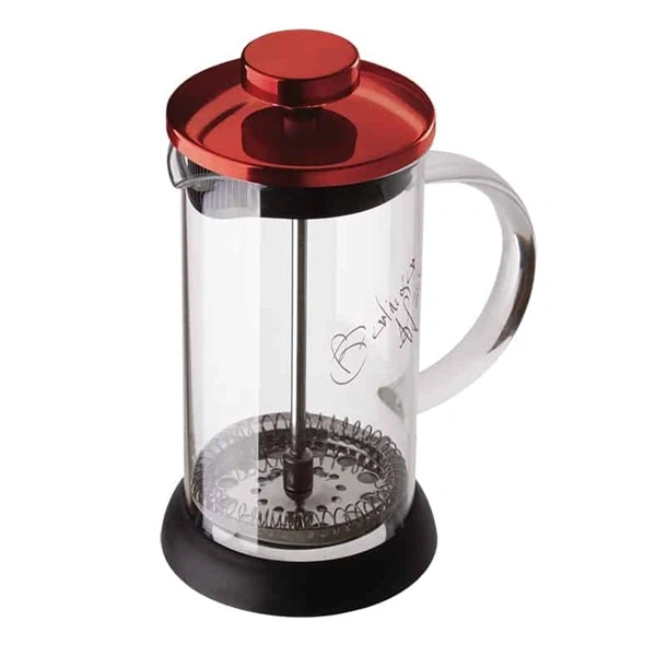 Berlinger Haus BH/1496350 ml Metallic Line Burgundy dugattyús kávé- és teafőző