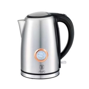 Berlinger Haus BH/9073 Moonlight Collection 1,7 L-es ezüst vízforraló hőfok kijelzővel