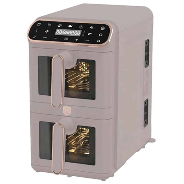 Berlinger Haus BH/9804 Taupe Collection 2x5,5 L forrólevegős sütő