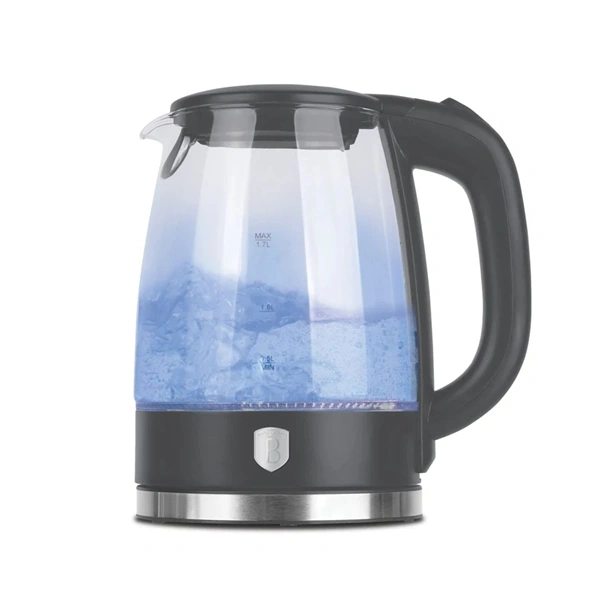 Berlinger Haus BH/9815 üveg 1,7 L-es matt antracit vízforraló