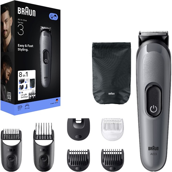 Braun AIO 3540 multifunkciós testszőrzet ápoló