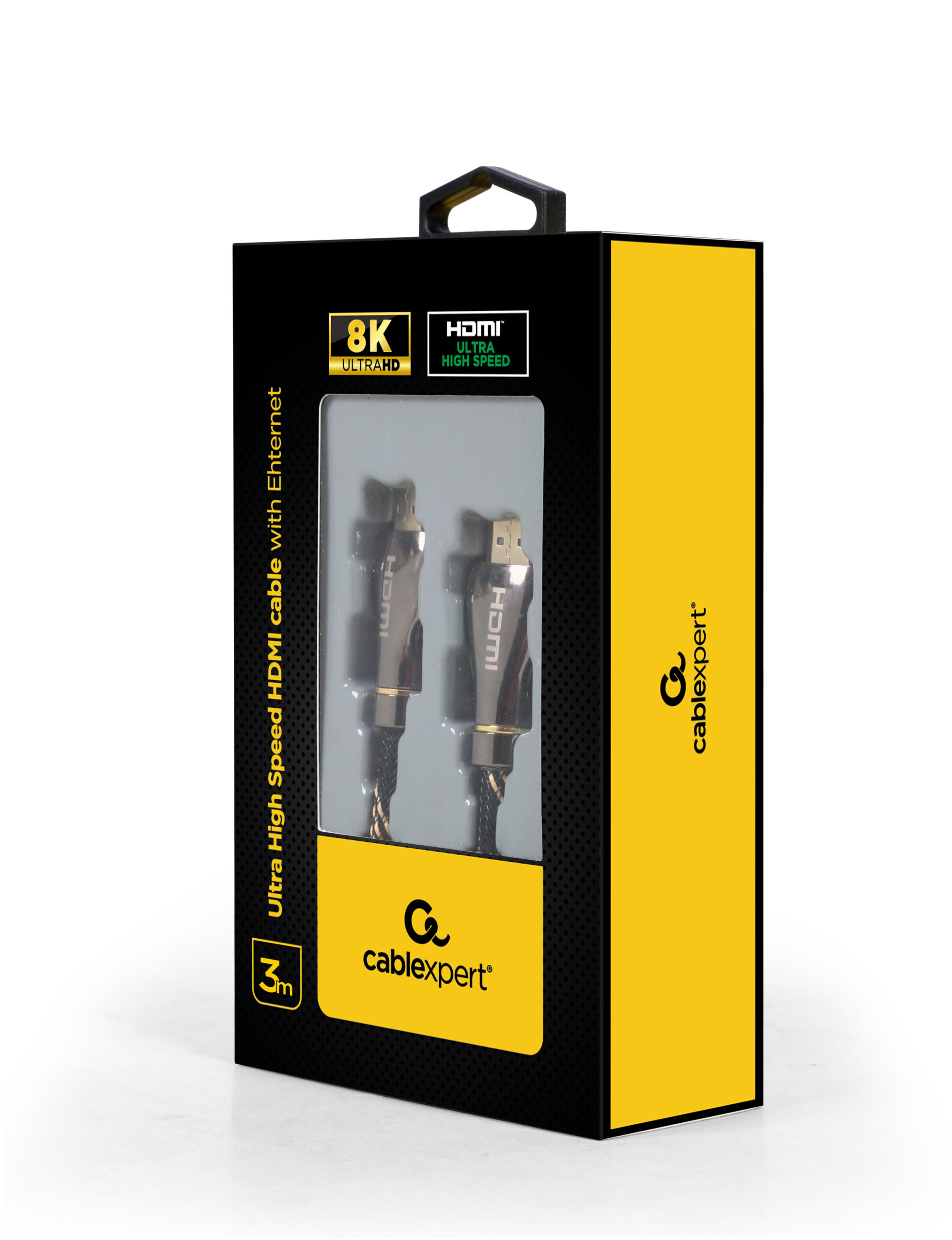 Gembird HDMI 2.1 kábel, 8K 60 Hz, Ultra High Speed, fonott, 3 m
