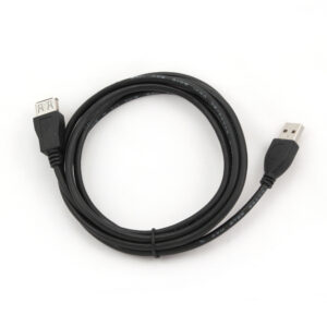 Gembird USB 2.0 hosszabbító kábel, A apa - A anya, 1,8 m, fekete