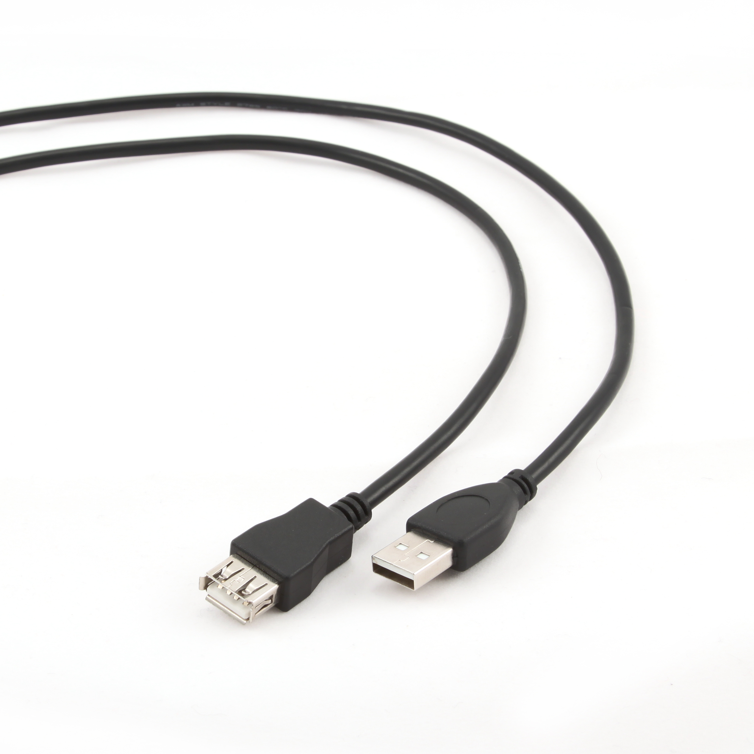 Gembird USB 2.0 hosszabbító kábel, A apa - A anya, 1,8 m, fekete