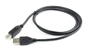 Gembird USB 2.0 A-B kábel, 1 m, fekete