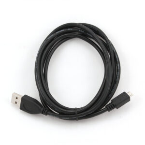 Gembird micro USB 2.0 kábel, USB A - micro B, 1,8 m, fekete