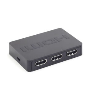 Gembird HDMI kapcsoló, 3 bemenet, 1 kimenet, 4K, távirányítóval
