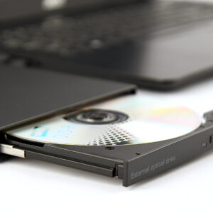 Gembird külső USB-s slim DVD író, fekete